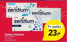 Fakta Tyskland Zendium Tandpasta tilbud