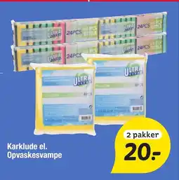 Fakta Tyskland Karklude el. Opvaskesvampe tilbud