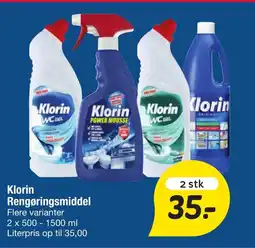 Fakta Tyskland Klorin Rengøringsmiddel tilbud