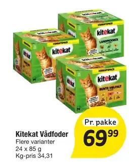 Fakta Tyskland Kitekat Vådfoder tilbud