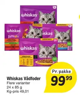 Fakta Tyskland Whiskas Vådfoder tilbud