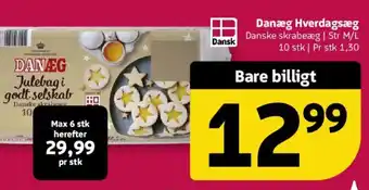 Løvbjerg Danæg Hverdagsæg tilbud