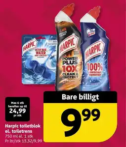 Løvbjerg Harpic toiletblok el. toiletrens tilbud
