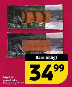 Løvbjerg Røget el. gravad laks tilbud