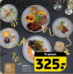 Løvbjerg Nytårsmenu tilbud