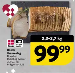 Løvbjerg Dansk flæskesteg tilbud