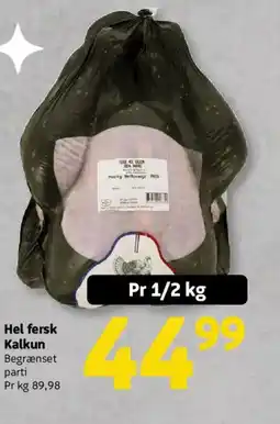 Løvbjerg Hel fersk Kalkun tilbud