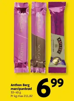 Løvbjerg Anthon Berg marcipanbrød tilbud