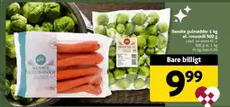 Løvbjerg Danske gulerødder el. rosenkål tilbud