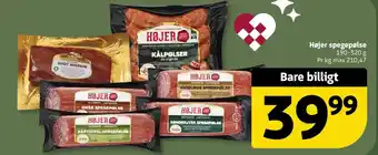 Løvbjerg Højer spegepølse tilbud