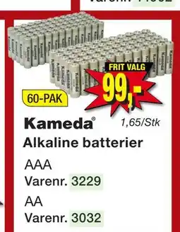 Harald Nyborg Alkaline batterier tilbud