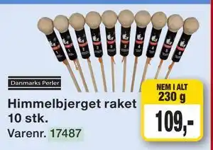 Harald Nyborg Himmelbjerget raket 10 stk tilbud