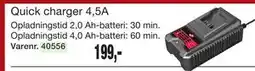 Harald Nyborg Quick charger 4,5A tilbud