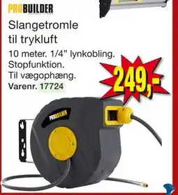 Harald Nyborg Slangetromle til trykluft tilbud