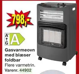 Harald Nyborg Gasvarmeovn med blæser foldbar tilbud