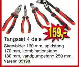 Harald Nyborg Tangsæt 4 dele tilbud