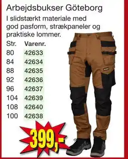 Harald Nyborg Arbejdsbukser Göteborg tilbud