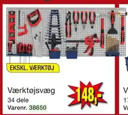 Harald Nyborg Værktøjsvæg tilbud