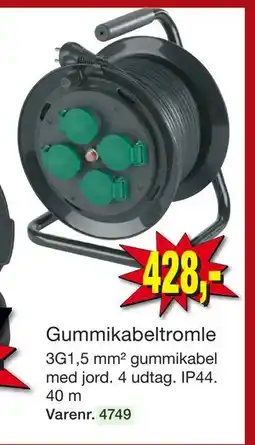 Harald Nyborg Gummikabeltromle tilbud