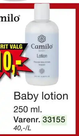 Harald Nyborg Baby lotion tilbud