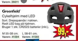 Harald Nyborg Cykelhjelm med LED tilbud