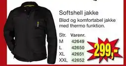 Harald Nyborg Softshell jakke tilbud