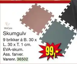 Harald Nyborg Skumgulv tilbud