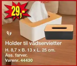 Harald Nyborg Holder til vådservietter tilbud