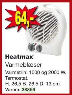 Harald Nyborg Varmeblæser tilbud