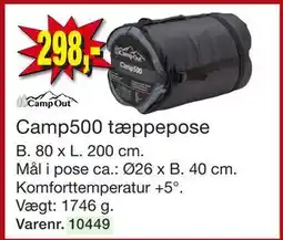 Harald Nyborg Camp500 tæppepose tilbud