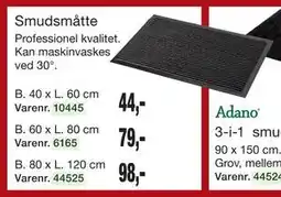 Harald Nyborg Smudsmåtte tilbud