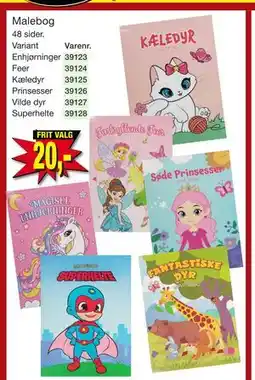 Harald Nyborg Malebog tilbud