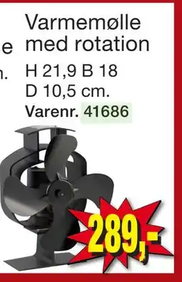 Harald Nyborg Varmemølle med rotation tilbud