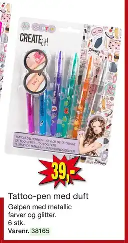 Harald Nyborg Tattoo-pen med duft tilbud