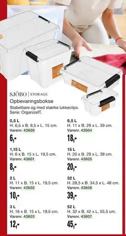 Harald Nyborg Opbevaringsbokse tilbud