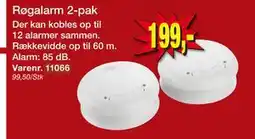 Harald Nyborg Røgalarm 2-pak tilbud