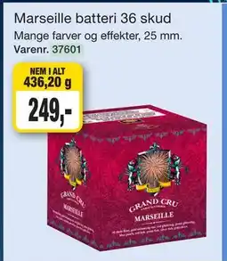 Harald Nyborg Marseille batteri 36 skud tilbud