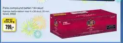 Harald Nyborg Paris compound batteri 144 skud tilbud