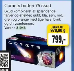 Harald Nyborg Comets batteri 75 skud tilbud