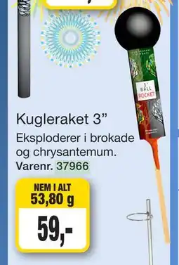 Harald Nyborg Kugleraket 3” tilbud