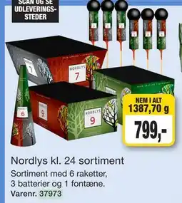 Harald Nyborg Nordlys kl. 24 sortiment tilbud