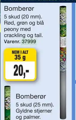 Harald Nyborg Bomberør tilbud