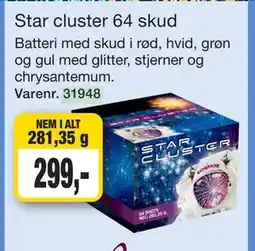 Harald Nyborg Star cluster 64 skud tilbud