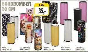 Harald Nyborg BORDBOMBER 20 CM tilbud