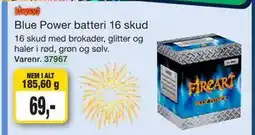 Harald Nyborg Blue Power batteri 16 skud tilbud