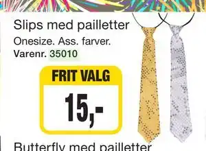 Harald Nyborg Slips med pailletter tilbud