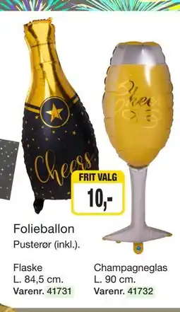 Harald Nyborg Folieballon tilbud