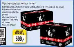 Harald Nyborg Vestkysten batterisortiment tilbud