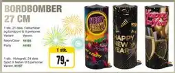 Harald Nyborg BORDBOMBER 27 CM tilbud