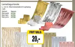 Harald Nyborg Lamettaguirlande tilbud